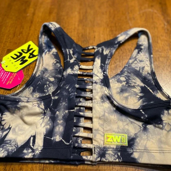 Zumba Wear tie-dyed bra. NWT. Size spicy. A.k.a. small. - Picture 14 of 14